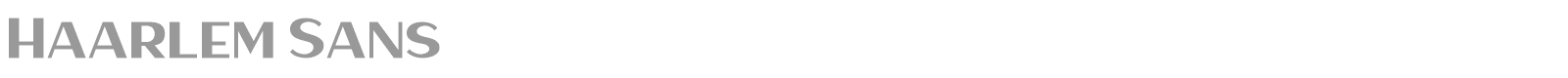 Haarlem Sans font preview